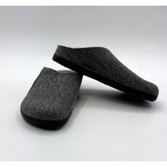 Birkenstock Zermatt Gray Wool Felt Clogs With Shearling Lining Unisex Size 41 EU - Picture 2 of 11